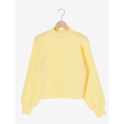 ボリュームスリーブニット （ブラウン）｜詳細画像