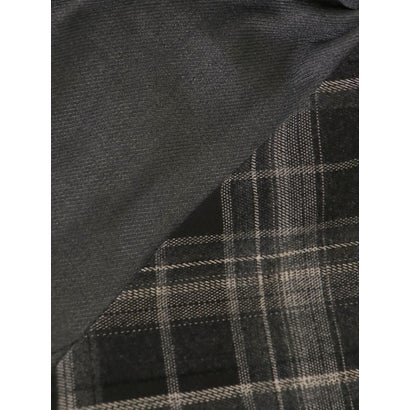 マジェスティックレゴン MAJESTIC LEGON ダブル釦配色チェックミニワンピ （グレー柄）｜詳細画像