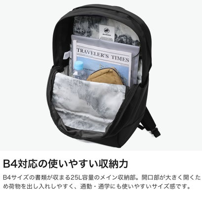 リュック メンズ レディース 大容量 バッグ エクセロン カジュアル アウトドア おしゃれ 軽量 軽い ブランド 丈夫 ナイロン バックパック デイパック Xeron 2 JE 25 105271 （black）｜詳細画像