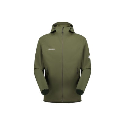 マムート MAMMUT マムート/メンズ/Macun 2.0 SO Hooded Jacket AF Men （dark marsh）｜詳細画像