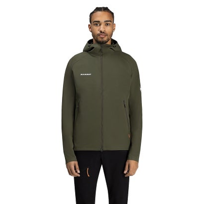 マムート MAMMUT マムート/メンズ/Macun 2.0 SO Hooded Jacket AF Men （dark marsh）｜詳細画像