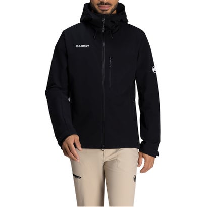 マムート MAMMUT マムート MAMMUT アウトドア トレッカーズ ソフトシェル フーデッド ジャケット アジアンフィット 1011-02520 メンズ パーカー ジャ （7575 AUTUMNLARICE）｜詳細画像