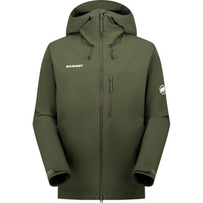 マムート MAMMUT マムート MAMMUT アウトドア トレッカーズ ソフトシェル フーデッド ジャケット アジアンフィット 1011-02520 メンズ パーカー ジャ （7575 AUTUMNLARICE）｜詳細画像