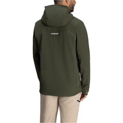 マムート MAMMUT マムート MAMMUT アウトドア トレッカーズ ソフトシェル フーデッド ジャケット アジアンフィット 1011-02520 メンズ パーカー ジャ （7575 AUTUMNLARICE）｜詳細画像