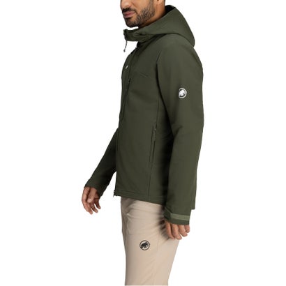 マムート MAMMUT マムート MAMMUT アウトドア トレッカーズ ソフトシェル フーデッド ジャケット アジアンフィット 1011-02520 メンズ パーカー ジャ （7575 AUTUMNLARICE）｜詳細画像