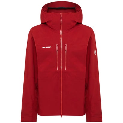 マムート MAMMUT マムート MAMMUT アウトドア STONEYHSHOODEDJACKETAFMEN ハードシェル ジャケット 上着 アウター フード パーカー フーディー （3818 DARKMAMMUTRED）｜詳細画像