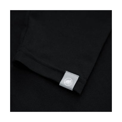マムート MAMMUT アウトドア QD ロゴ プリント ロングスリーブ Tシャツ アジアンフィット 1016-01030 メンズ 長袖 ロンT トップス （00778 BLACK-MAMMUTREDPRT2）｜詳細画像