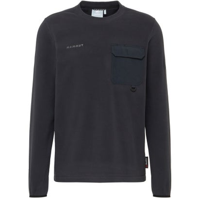 マムート MAMMUT マムート MAMMUT アウトドア MOONSTONE LIGHT ML HYBRID CREW NECK AF 101405841 （0001 BLACK）｜詳細画像