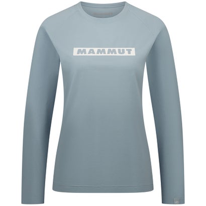 マムート MAMMUT マムート MAMMUT アウトドア QD ロゴ プリント ロングスリーブ Tシャツ アジアンフィット レディース 女性 ウィメンズ 長袖Tシャツ （50694 NEBLAPRT2）｜詳細画像