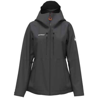 マムート MAMMUT アウトドア STONEY HS HOODED JACKET AF WOMEN 101031000 （0001 BLACK）｜詳細画像