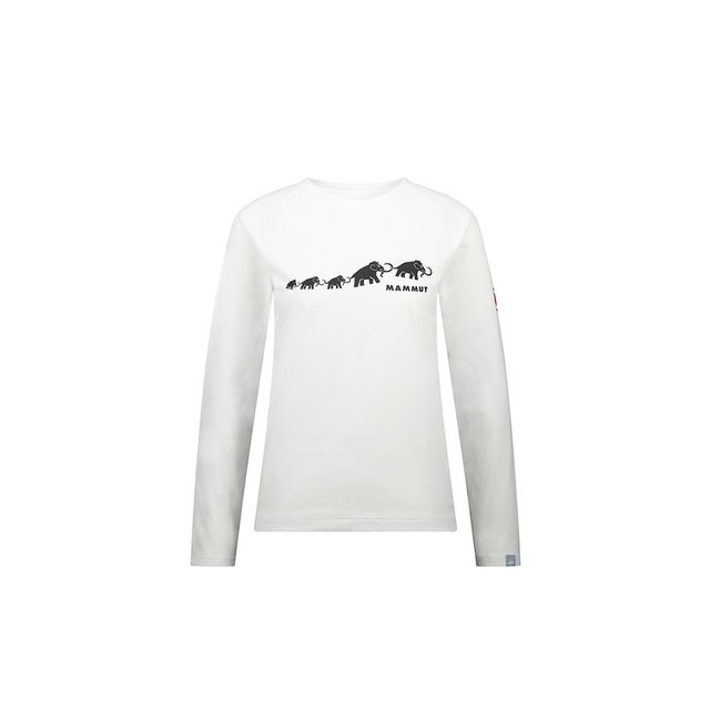/レディス/QD Logo Print Longsleeve T-shirts AF Women （white PRT5）
