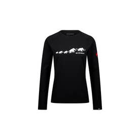 /レディス/QD Logo Print Longsleeve T-shirts AF Women （black PRT5）
