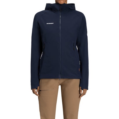 マムート MAMMUT マムート MAMMUT アウトドア MACUN 2.0 SO HOODED JACKET AF WOMEN 106105 （5118 MARINE）｜詳細画像