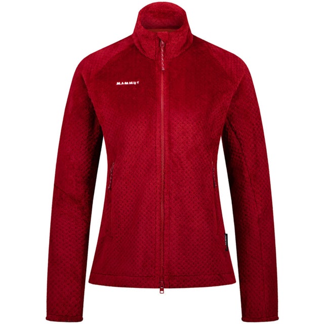 アウトドア GOBLINMLJACKETAFWOMEN ジャケット 上着 アウター 防寒 保温 フリース ハイロフト 軽量 ハイキング （3818 DARKMAMMUTRED）