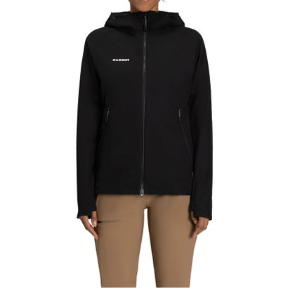 マムート MAMMUT マムート MAMMUT アウトドア MACUN 2.0 SO HOODED JACKET AF WOMEN 106105 （0001 BLACK）｜詳細画像