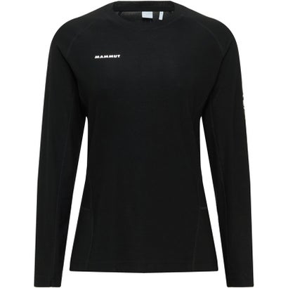 マムート MAMMUT マムート MAMMUT アウトドア TREE WOOL THERMAL FL LONGSLEEVE AF WOMEN 101602420 （0001 BLACK）｜詳細画像