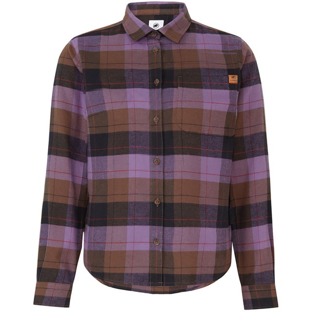 アウトドア TROVATLONGSLEEVESHIRTAFWOMEN シャツ 長袖 ロングスリーブ トップス 軽量 フランネル オーガニ （7590 SOIL-PALOJA）