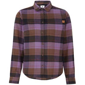 アウトドア TROVATLONGSLEEVESHIRTAFWOMEN シャツ 長袖 ロングスリーブ トップス 軽量 フランネル オーガニ （7590 SOIL-PALOJA）