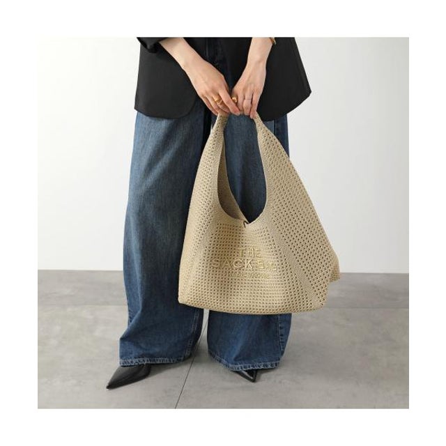 トートバッグ Crochet クロシェ 2P6HSH009H02 （252/CHAMPAGNE-ゴールド）