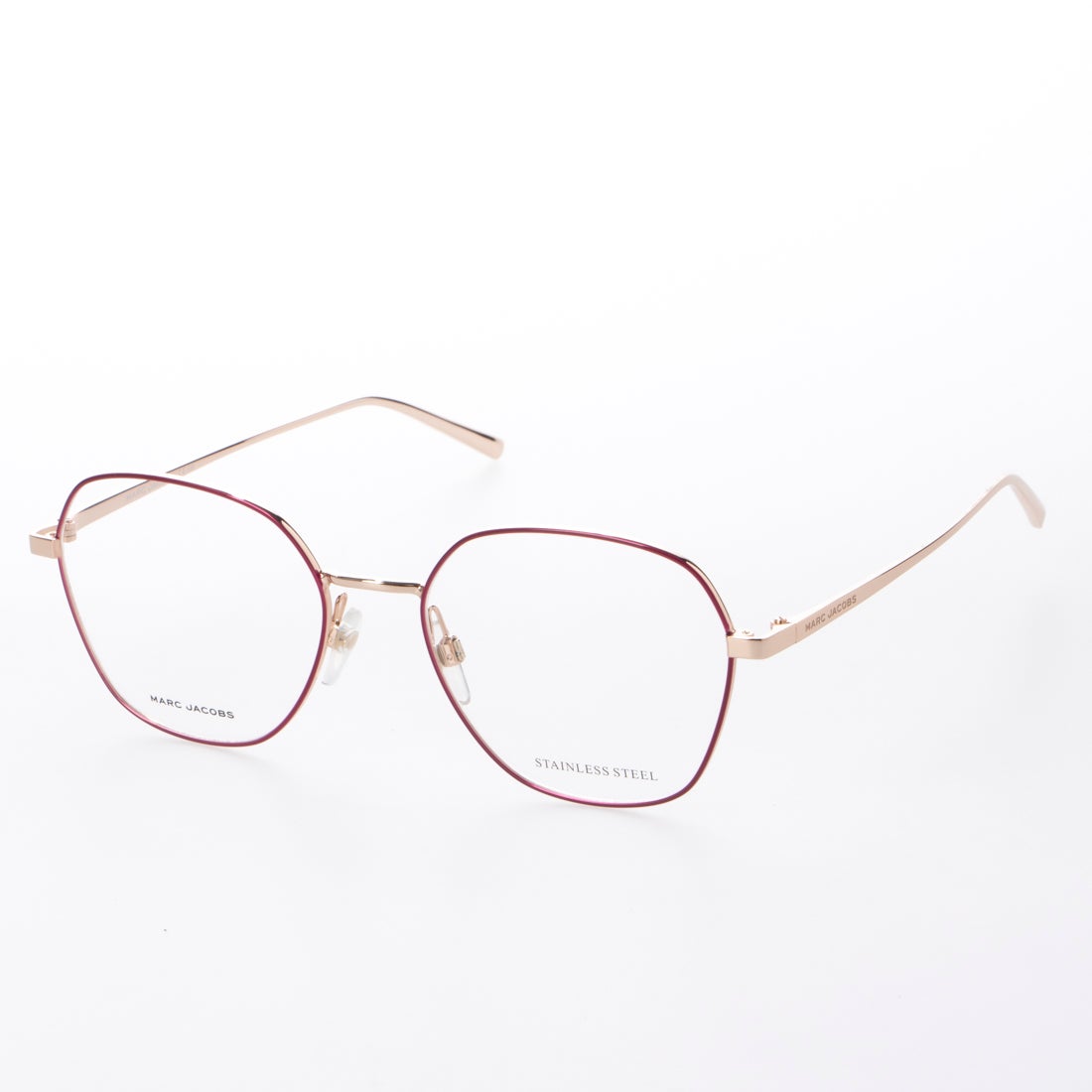 マークジェイコブス MARC JACOBS メガネ 眼鏡 アイウェア レディース メンズ （ピンク/ゴールド） -アウトレット通販 ロコレット  (LOCOLET)