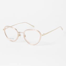 メガネ 眼鏡 アイウェア レディース メンズ （ゴールド/ピーチ）