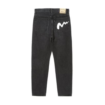 MANASTASH/マナスタッシュ/MS DENIM TAPARED PANTS （ブラック）｜詳細画像