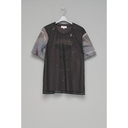 Angel Diagram Layered T-shirt （Black）｜詳細画像