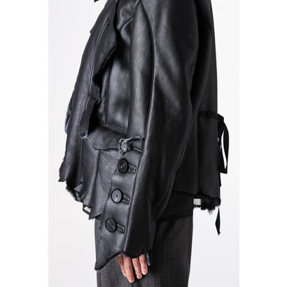 Native Prince Mouton Jacket （Black）｜詳細画像