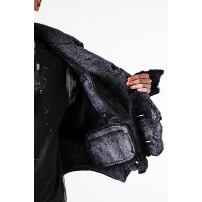 Native Prince Mouton Jacket （Black）｜詳細画像