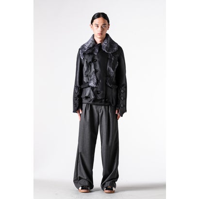 Native Prince Mouton Jacket （Black）｜詳細画像