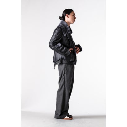 Native Prince Mouton Jacket （Black）｜詳細画像