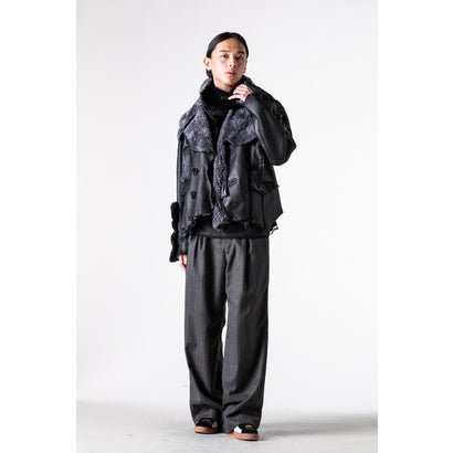 Native Prince Mouton Jacket （Black）｜詳細画像