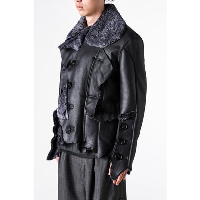 Native Prince Mouton Jacket （Black）｜詳細画像