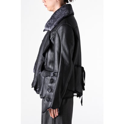Native Prince Mouton Jacket （Black）｜詳細画像