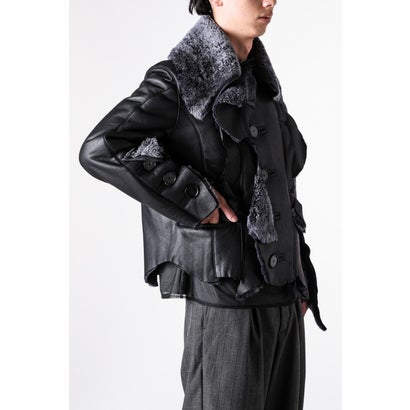 Native Prince Mouton Jacket （Black）｜詳細画像