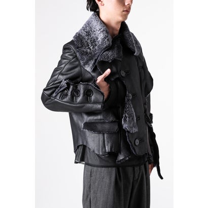 Native Prince Mouton Jacket （Black）｜詳細画像