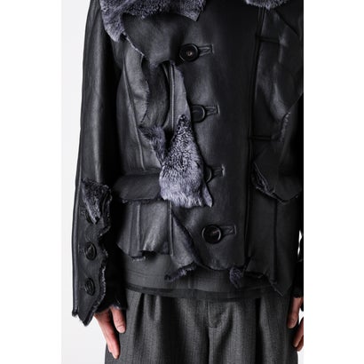Native Prince Mouton Jacket （Black）｜詳細画像