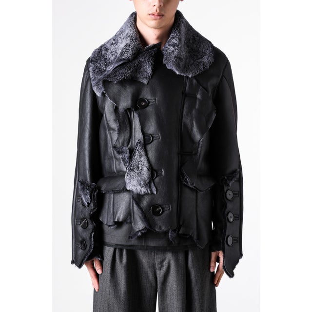 Native Prince Mouton Jacket （Black）