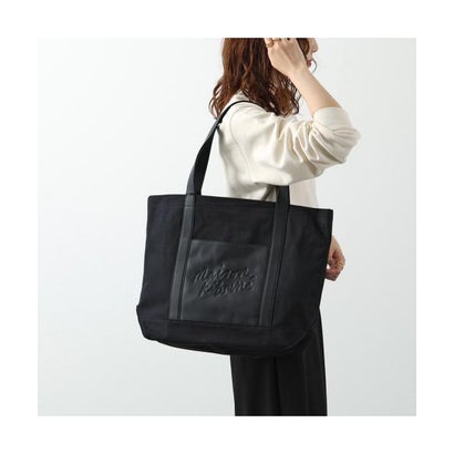 MAISON KITSUNE トートバッグ MRUBT19W B0026 （P199/BLACK/ブラック）｜詳細画像