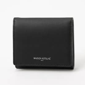 (新品) MAISON KITSUNÉ 三つ折り財布 レザー メゾンキツネ MAISON KITSUNE メゾン キツネ パリ 三つ折り財布