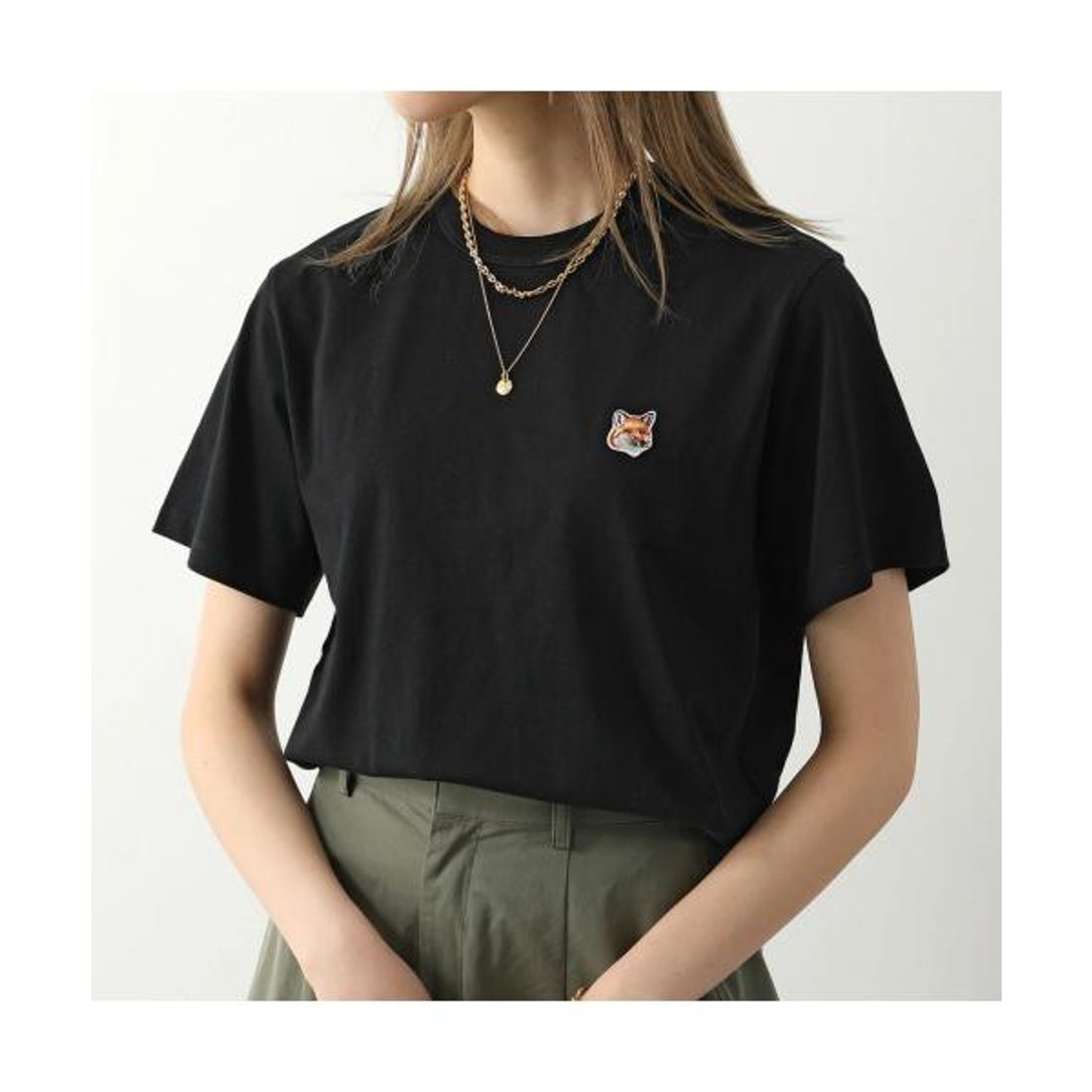 メゾンキツネ MAISON KITSUNE MAISON KITSUNE 半袖 Tシャツ 
