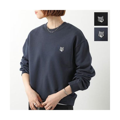 メゾンキツネ MAISON KITSUNE MAISON KITSUNE トレーナー PM00304KM0341 スウェット （0413/CLASSIC-NAVY/ネイビー）｜詳細画像