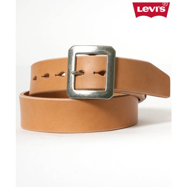 【Levi's/リーバイス】made in Japan 日本製 本革40mm幅 ツーホース 焼印レザーベルトメンズ カジュアル アメカジ