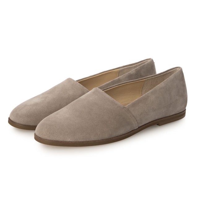 【大きいサイズ】スリッポンシューズ （オークスエード）