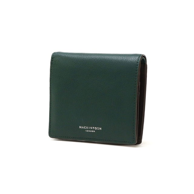 二つ折り財布 財布 レディース ブランド 革 本革 牛革 おしゃれ 女性 シンプル 上品 小銭入れあり COMFORT 札入 MKL5060105（グリーン）