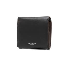EC限定カラー 二つ折り財布 財布 レディース ブランド BOX型小銭入れ 革 本革 牛革 おしゃれ 女性 シンプル 上品 小銭入れあり COMFORT 中BOX札入 MKL5060104 （ブラック）