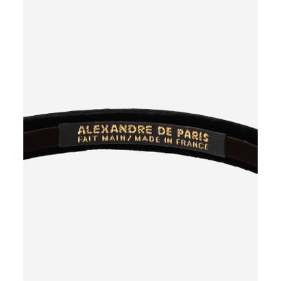 マッキントッシュ ロンドン MACKINTOSH LONDON 【ALEXANDRE DE PARIS】ベロアカチューシャ （ブラック）｜詳細画像
