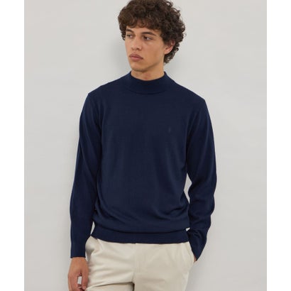 マッキントッシュ ロンドン MACKINTOSH LONDON 【WEB・一部店舗限定】天竺モックネックニット （ネイビー2）｜詳細画像