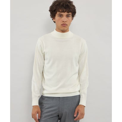 マッキントッシュ ロンドン MACKINTOSH LONDON 【WEB・一部店舗限定】天竺モックネックニット （ホワイト2）｜詳細画像
