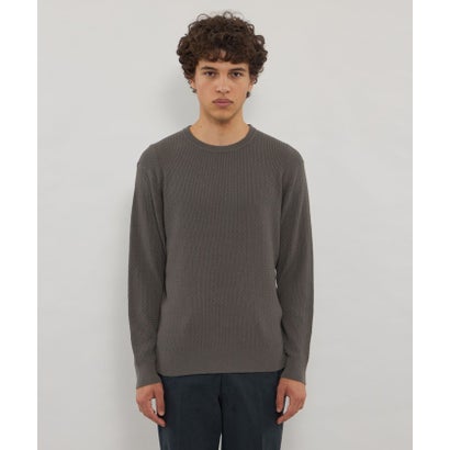 マッキントッシュ ロンドン MACKINTOSH LONDON 【WEB・一部店舗限定】サーマルクルーネックニット （ブラック）｜詳細画像